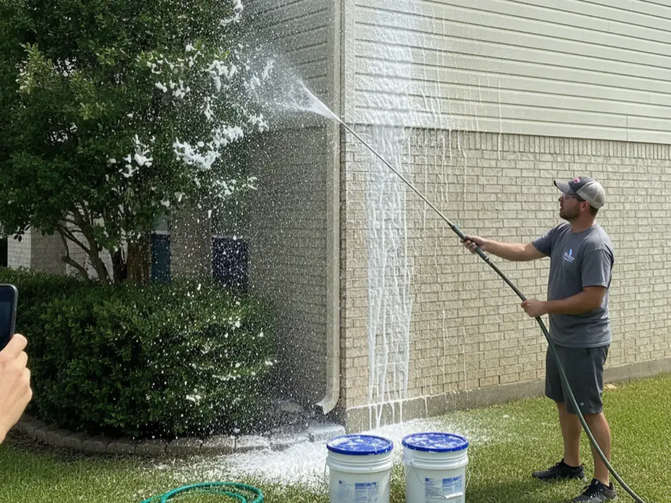 House Washing / Soft Wash in Houston, TX