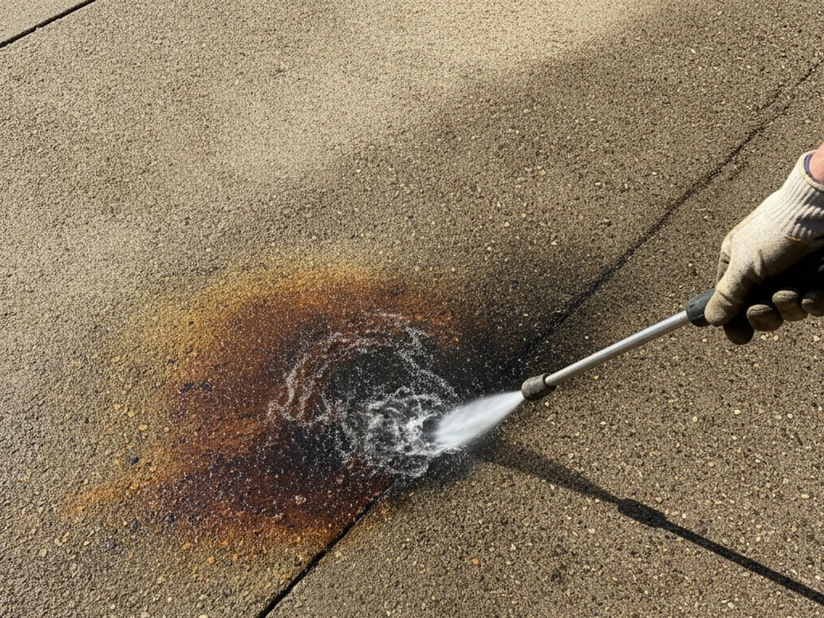 Rust & Oil Stain Removal in Houston, TX