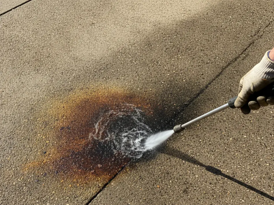 Rust & Oil Stain Removal in Houston, TX